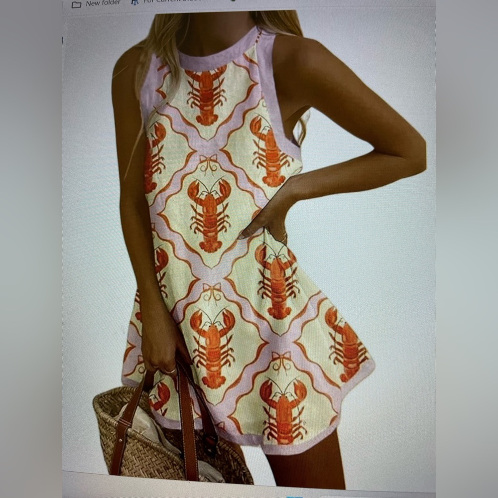 Summer Lobster Dress